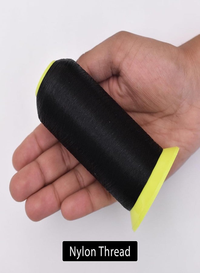 Embroiderymaterial Nylon Thread for Beading, Embroidery and Jewellery Making 1 Roll (0.11MM, Black, 10000 Meters) - Image 3